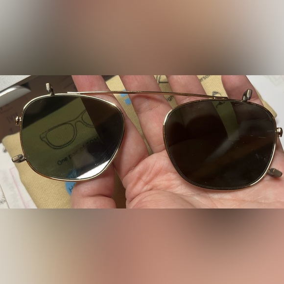 Toms Maxwell Prescription Frames Eyeglasses Sunglasses Attachment - Picture 3 of 8